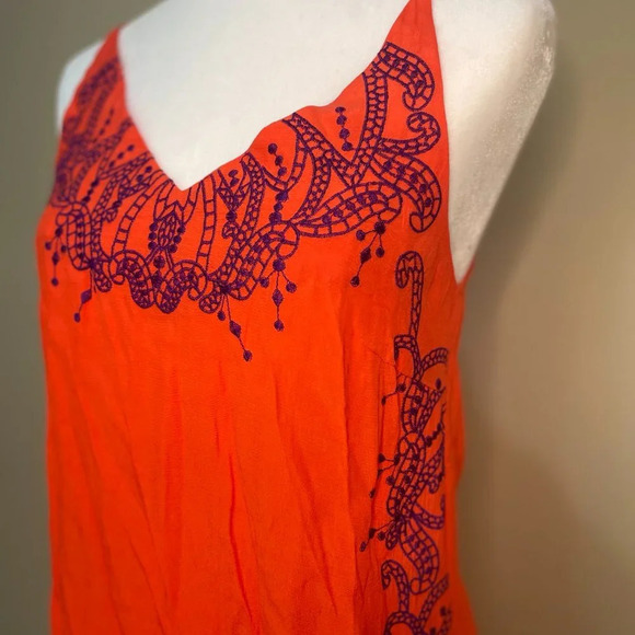 NWT Sugar Lips Embroidered Mini Short Dress - size XS - Picture 5 of 8